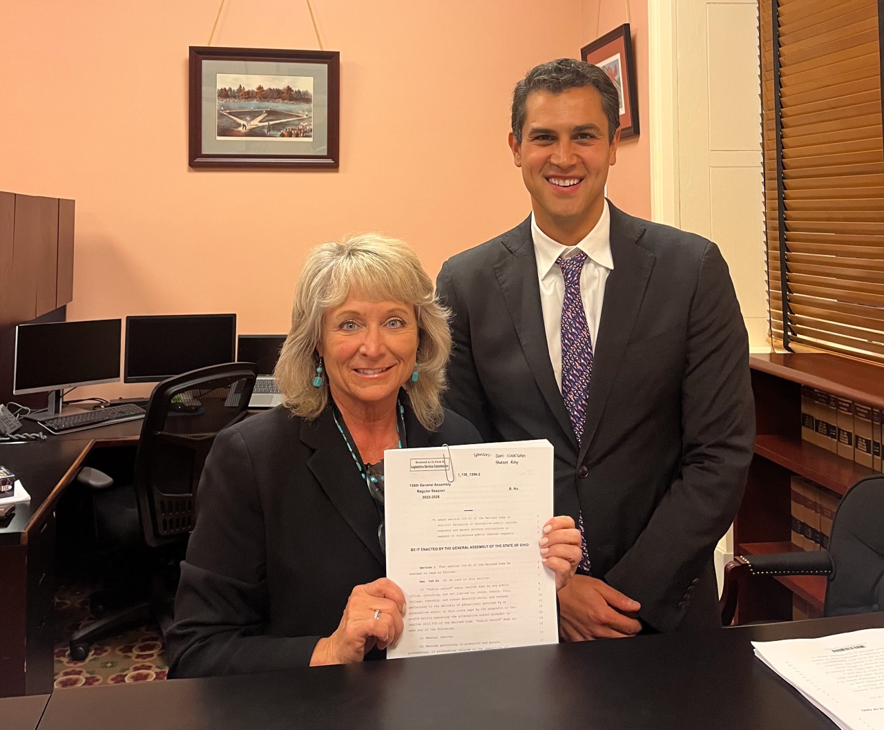 Representatives Ray and Isaacsohn Introduce Bill to Address Frivolous Public Records Requests