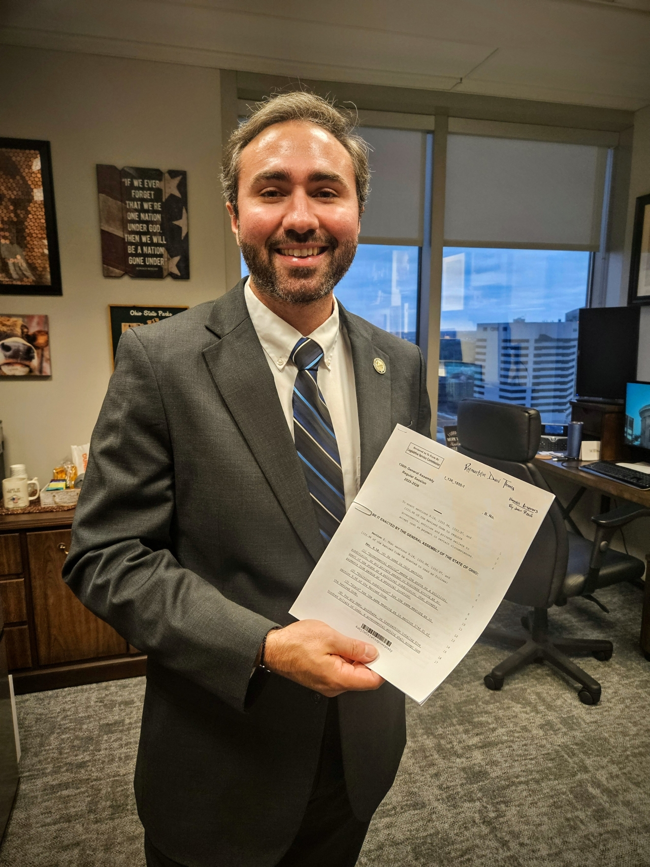 Representative David Thomas introduces CASH Act