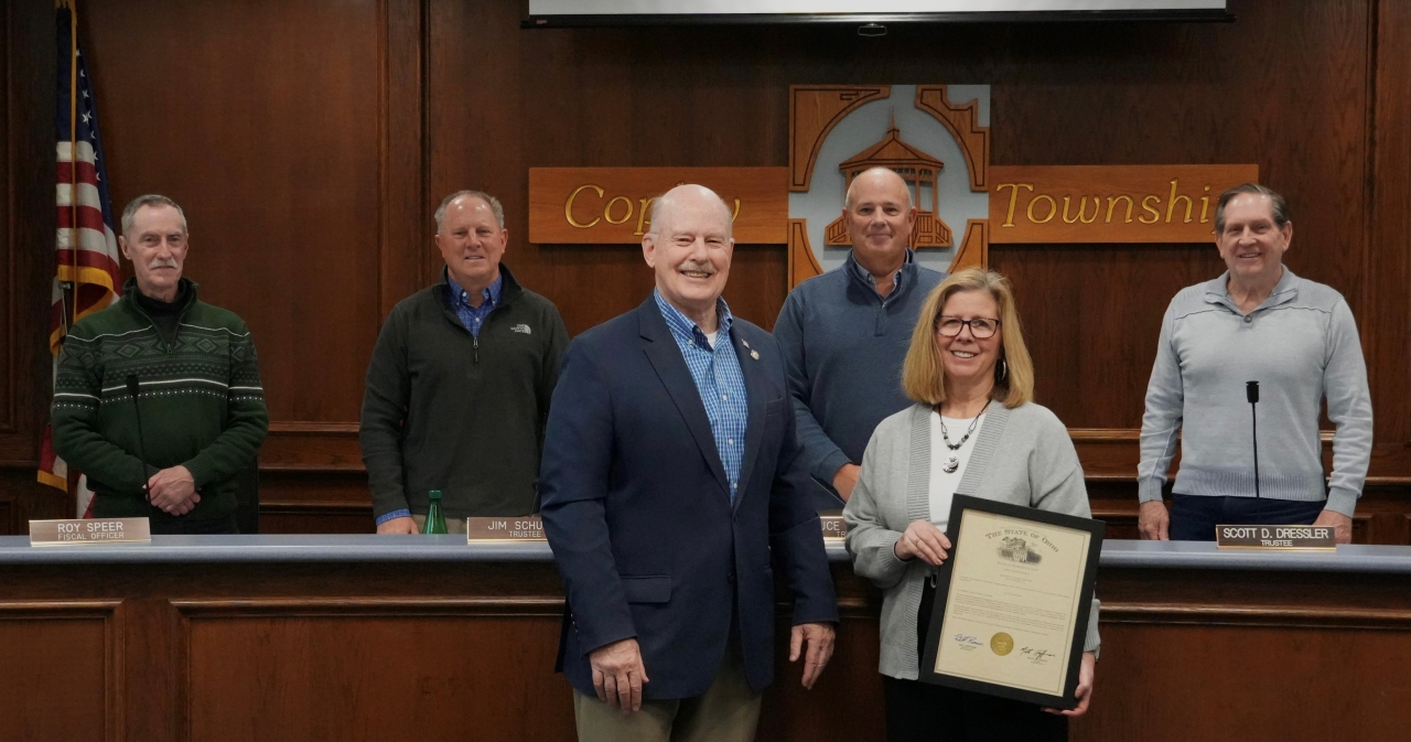 Rep. Roemer Celebrates Janice Marshall on 22 years of Public Service for Copley Township