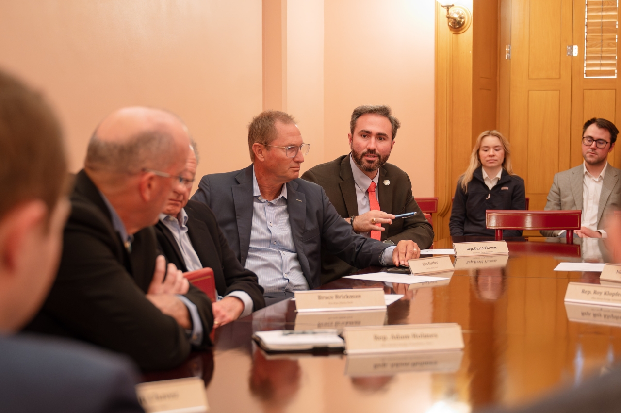 Rep. David Thomas Hosts Undersecretary of Energy at Statehouse to Discuss Data Centers, Ratepayer Protection Pledge