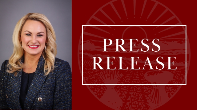Image that says Press Release and includes a picture of Rep. Melanie Miller