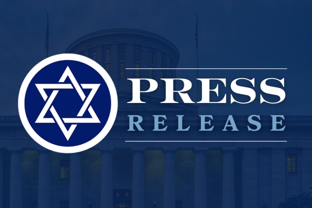 Ohio Jewish Caucus press release cover