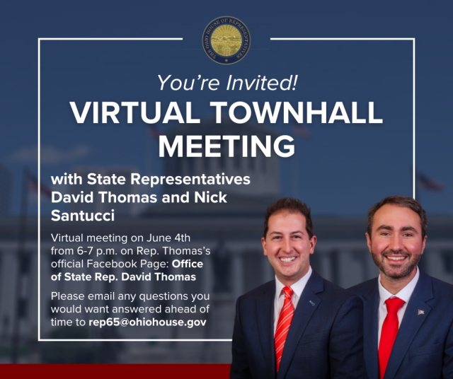 Townhall Graphic Image with details of the event