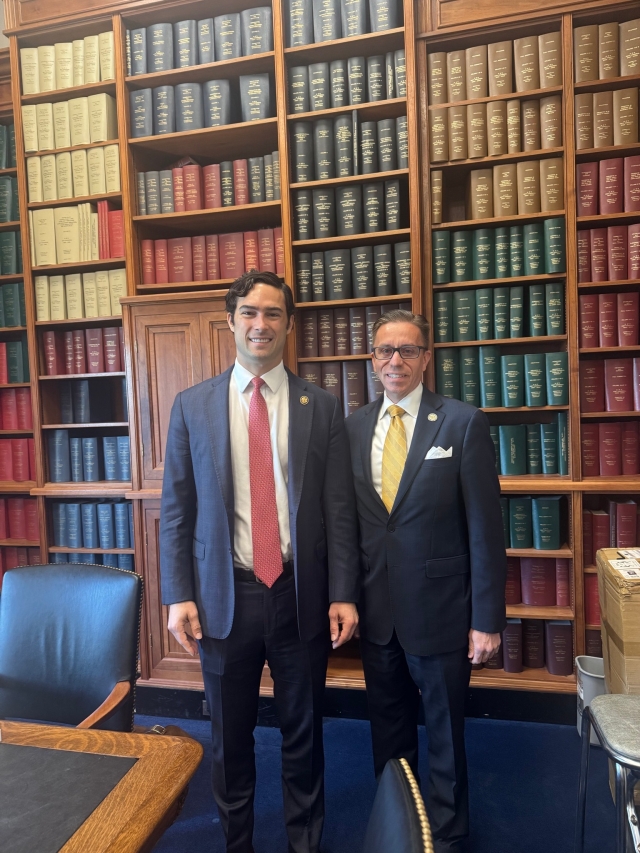 Rep. Mike Dovilla and Congressman Brandon Gill