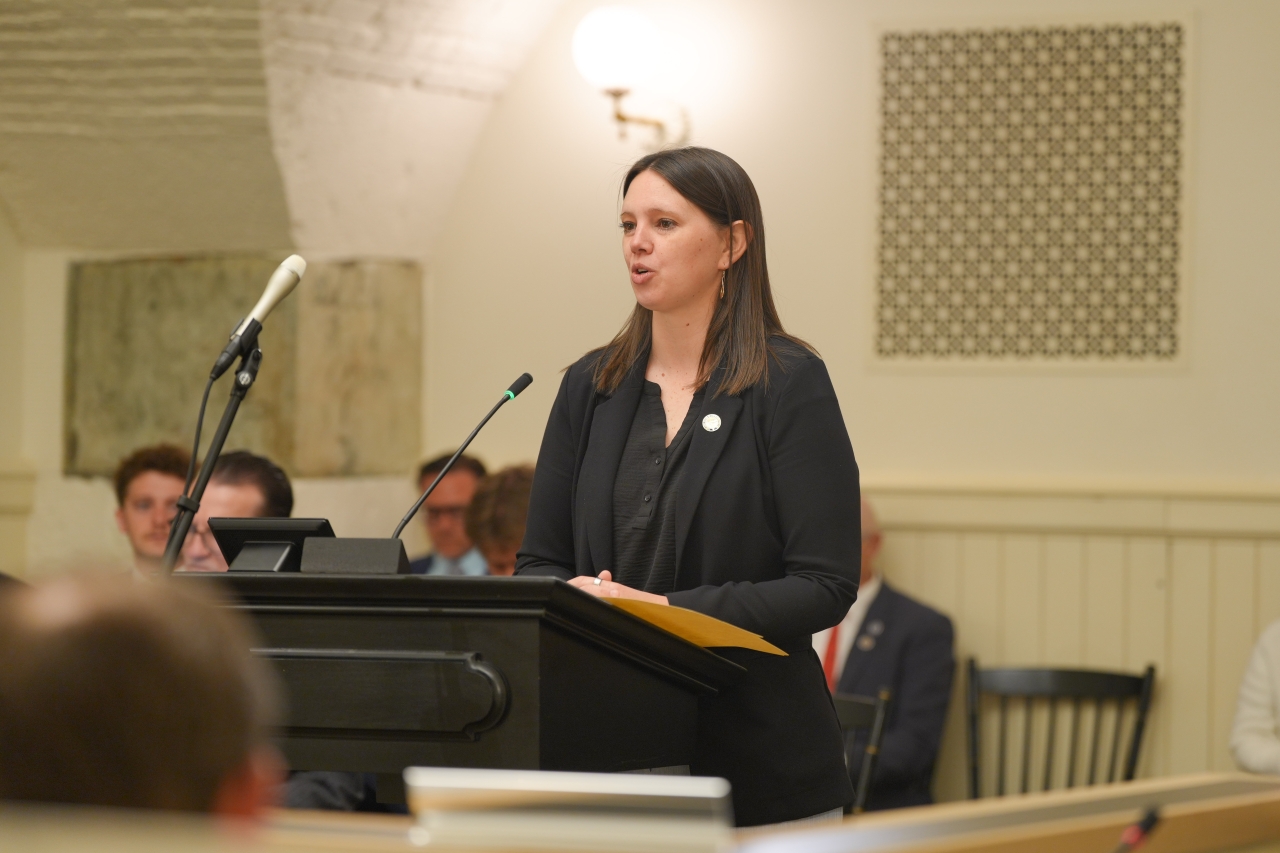 Rep. Craig testifying in committee