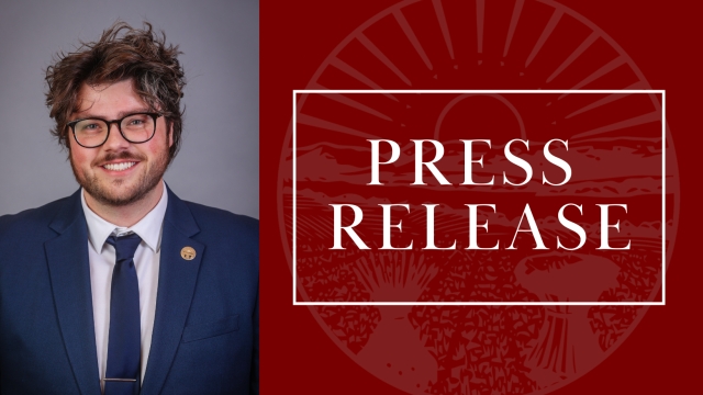 Image that says Press Release and includes a picture of Rep. Fischer