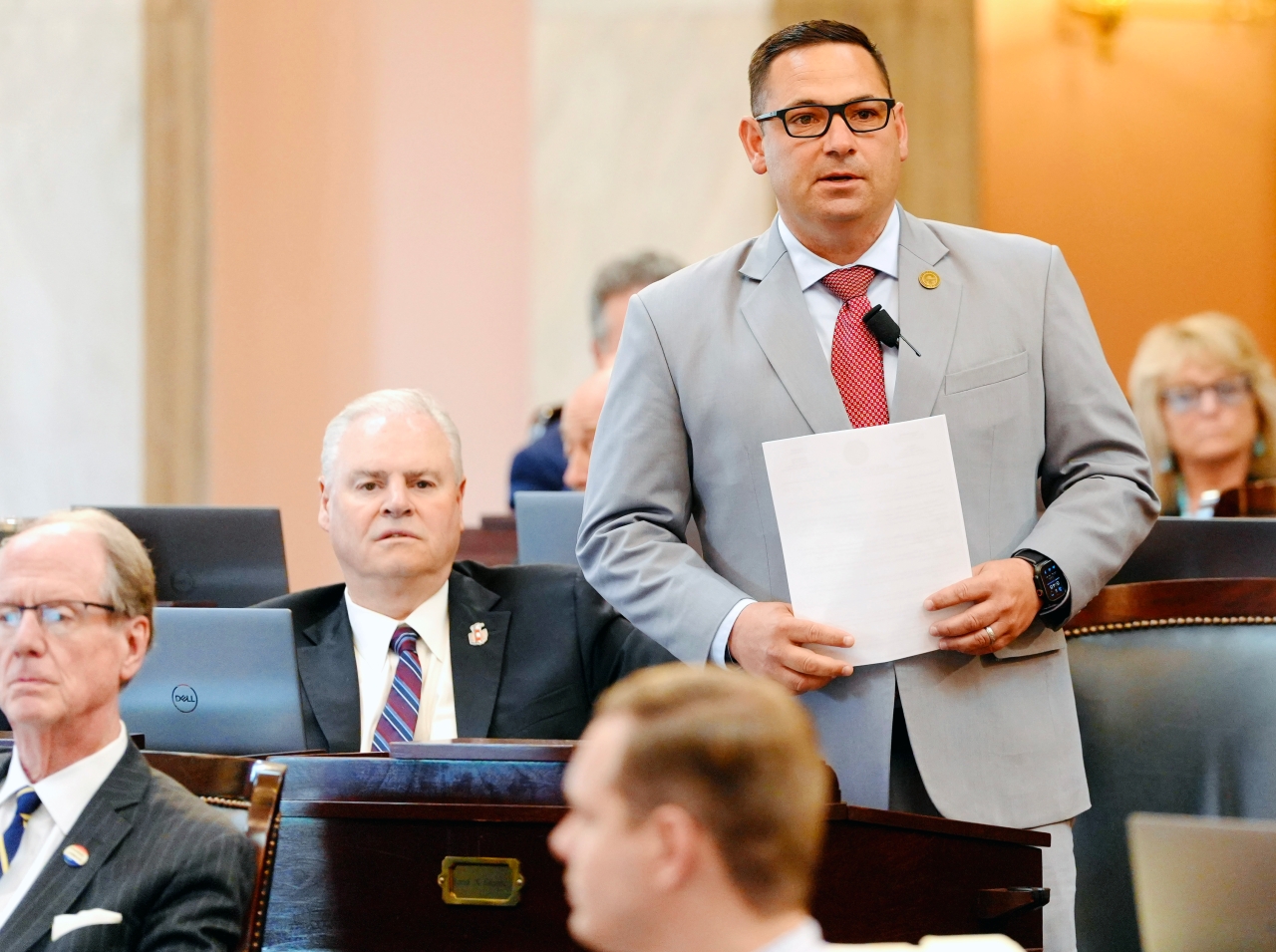 Rep. Ghanbari speaking