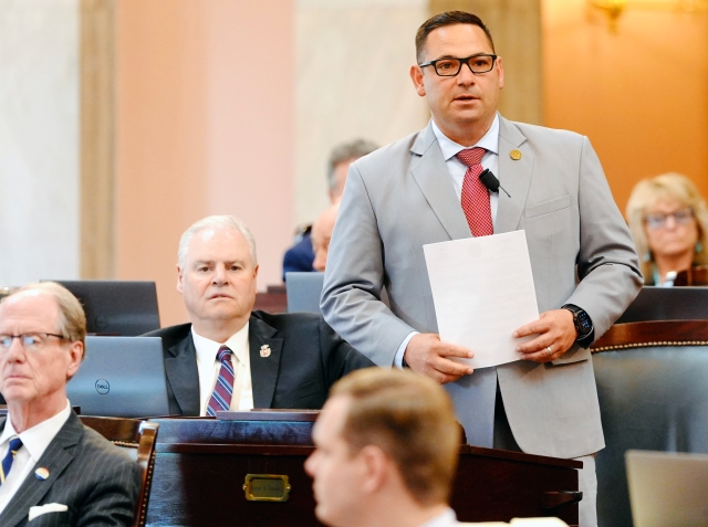 Rep. Ghanbari speaking