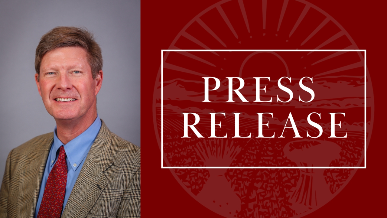 Image that says Press Release and includes a picture of Rep. Hiner