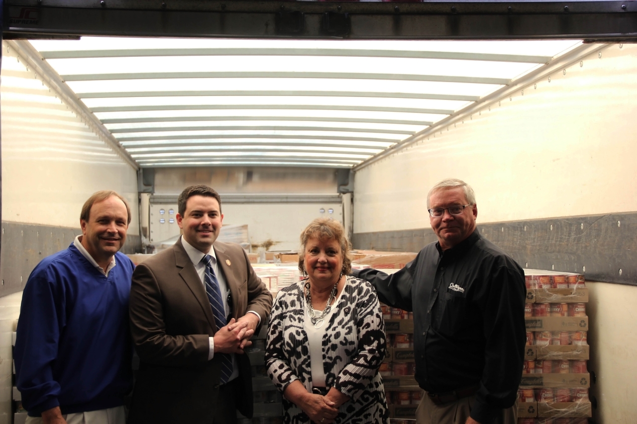 Ohio House Members Present Mid-Ohio Foodbank with Operation Feed Donations