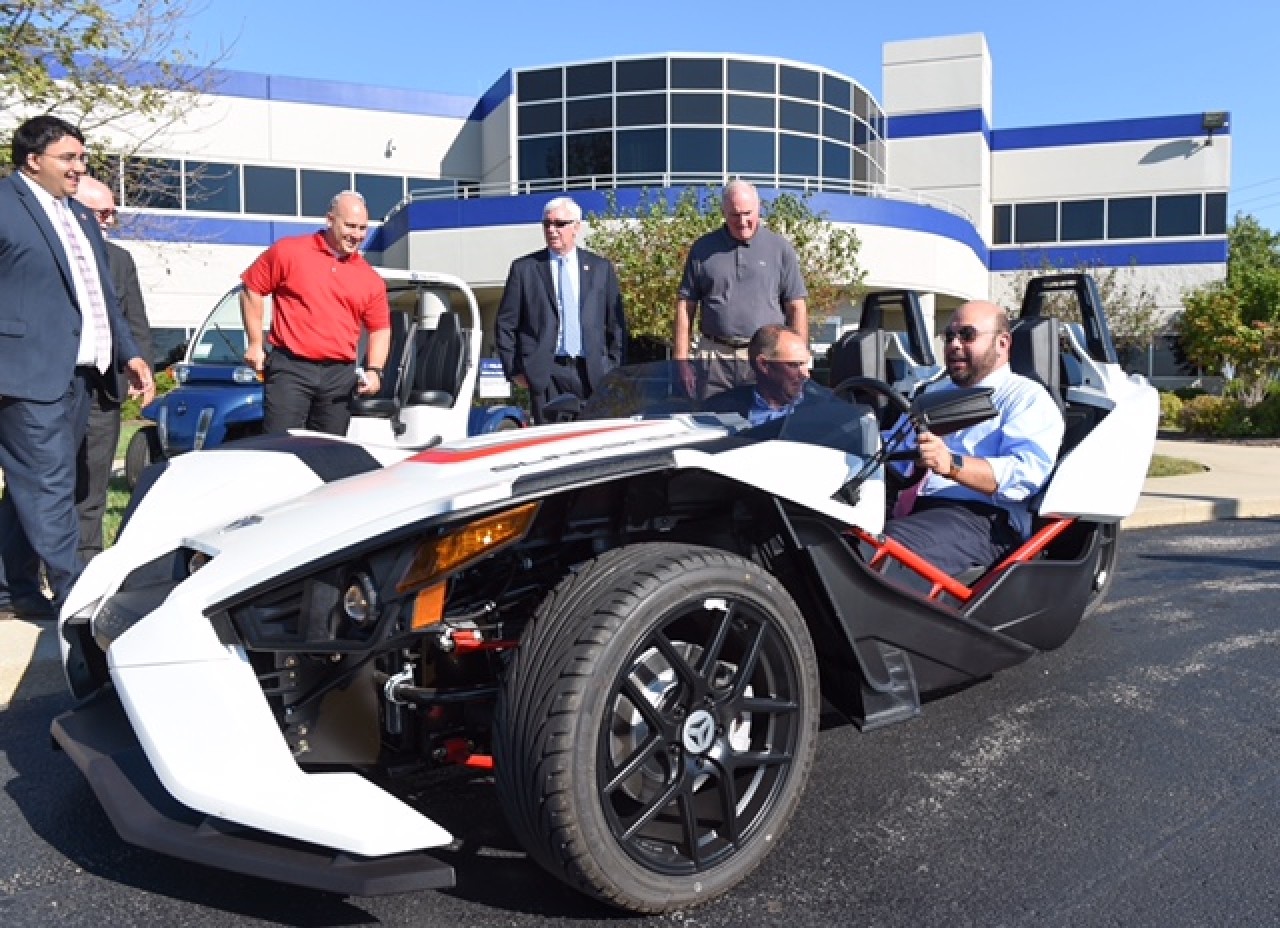 Speaker Rosenberger, Fellow Lawmakers Tour Polaris Industries in Wilmington