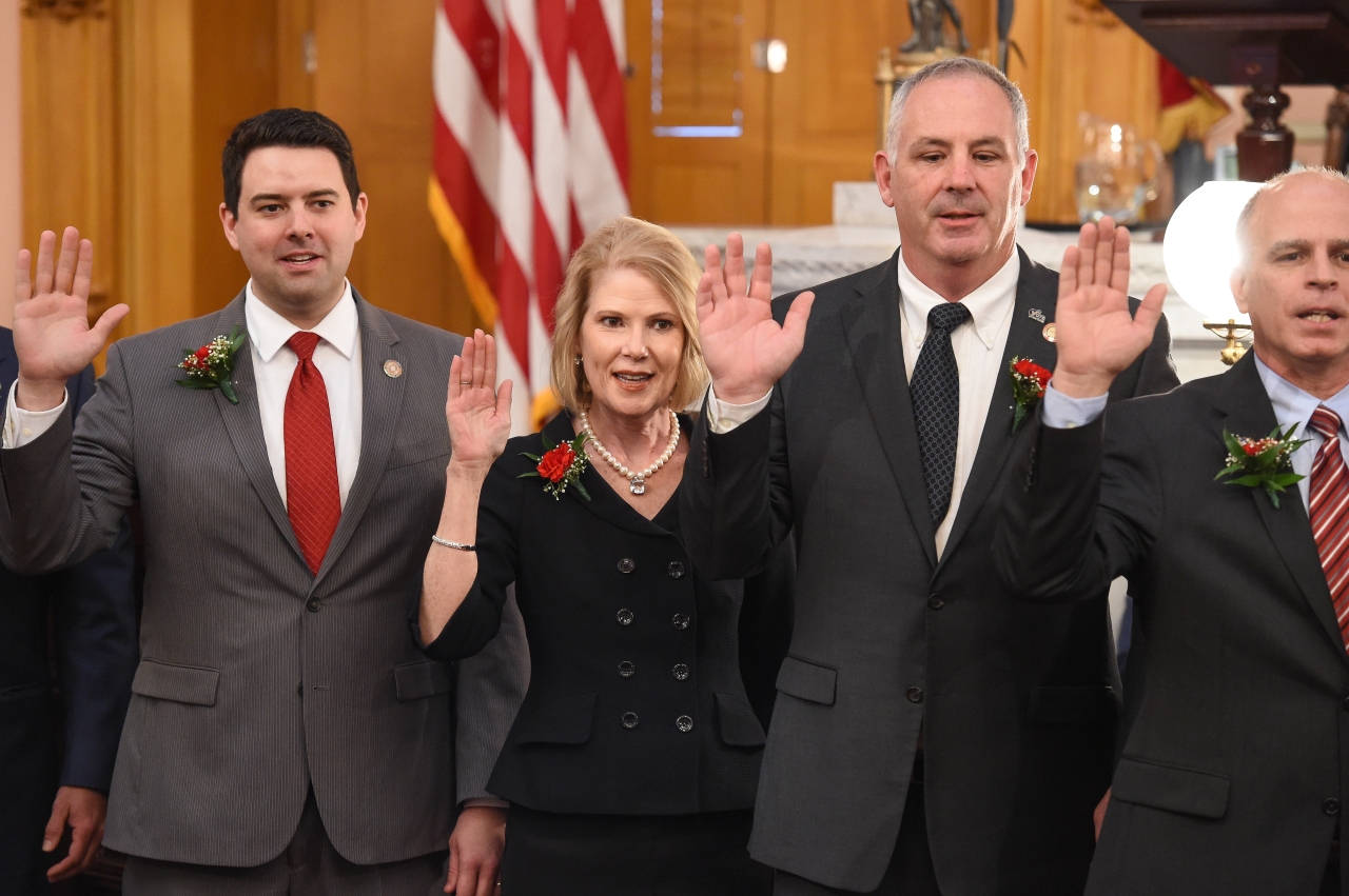 Representative McColley Sworn In as State Representative and Assistant Majority Whip of the 81st House District
