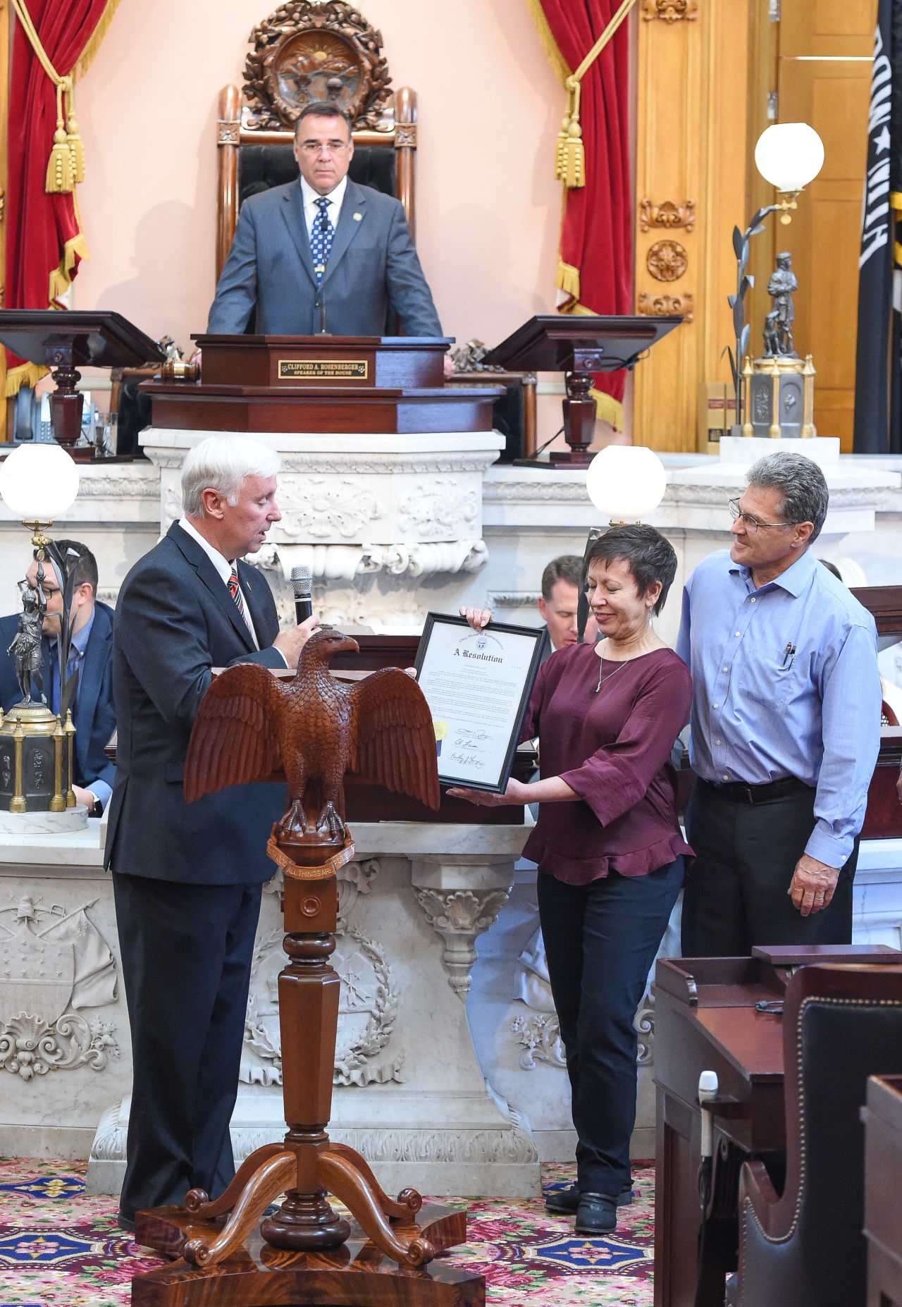 Rep. Landis Honors Local Tree Farmers