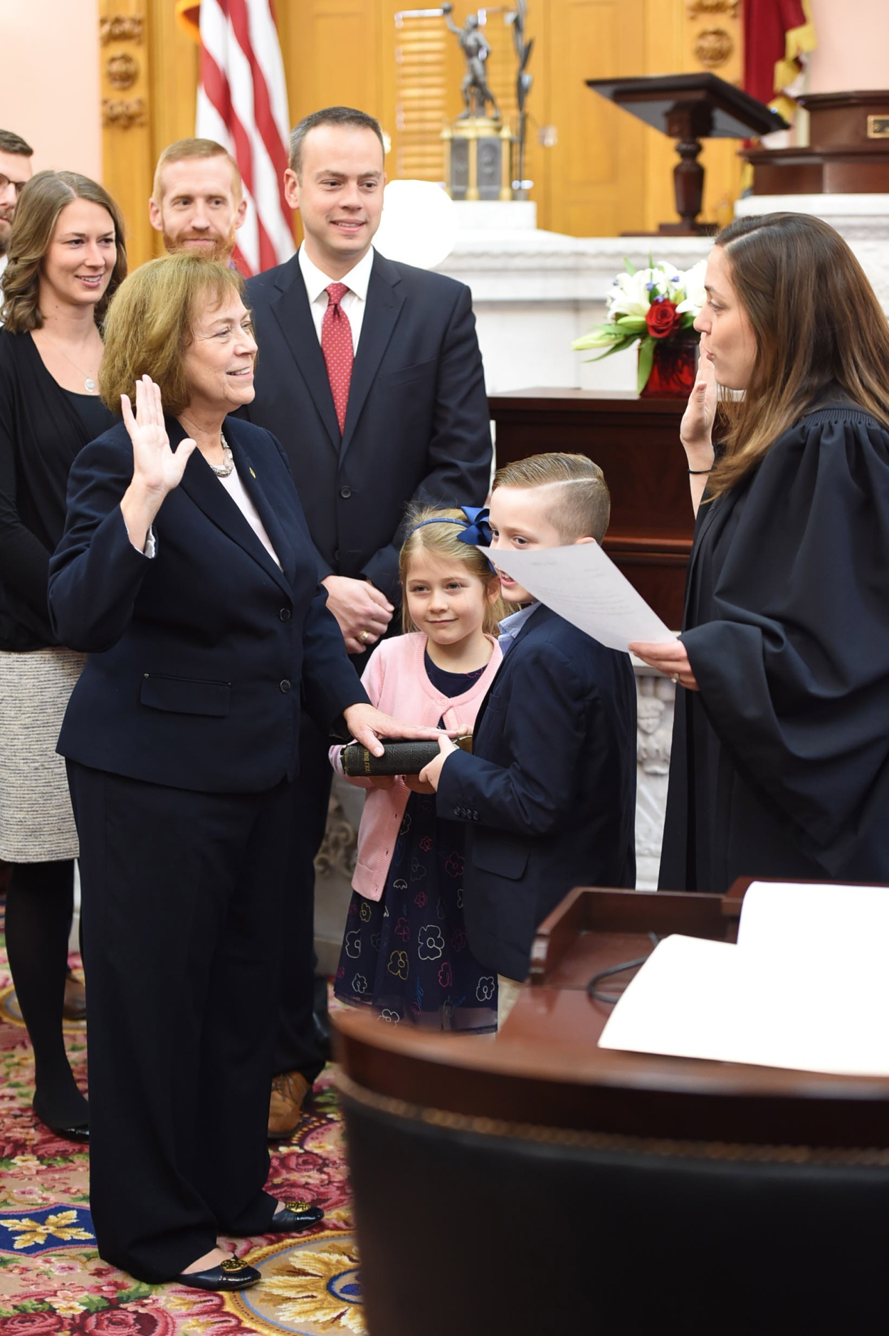 Rep. Manning Sworn in as State Representative of the 55th House District